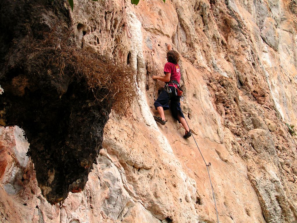 Laos - climbing in Van Vieng 17