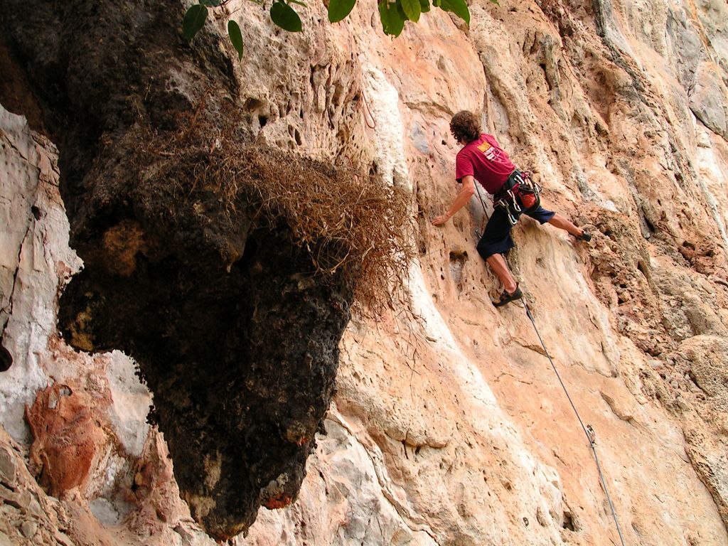Laos - climbing in Van Vieng 18