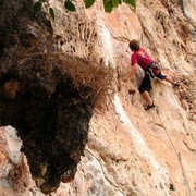 Laos - climbing in Van Vieng 18