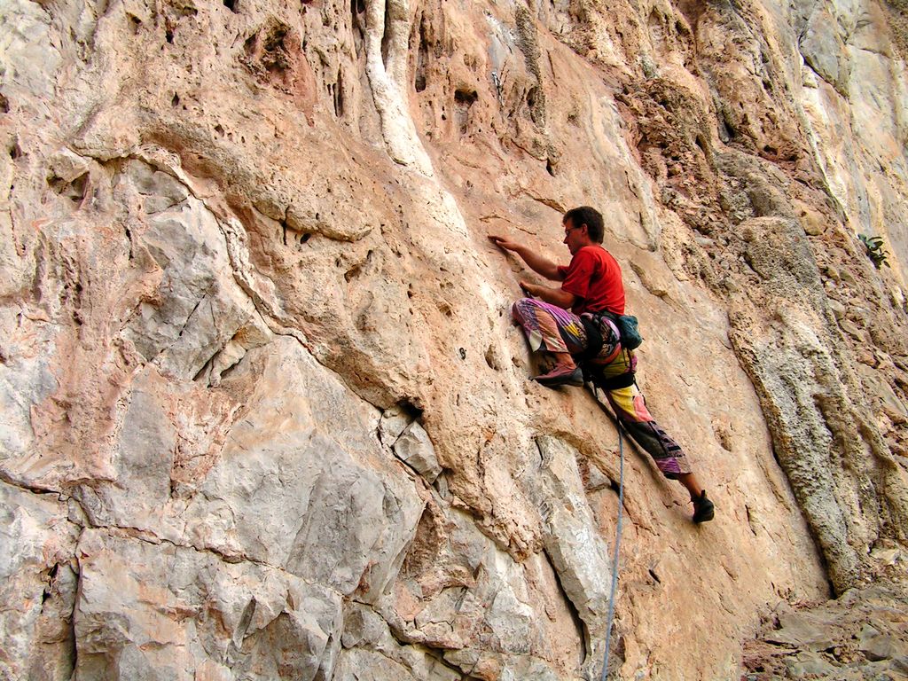Laos - climbing in Van Vieng 20