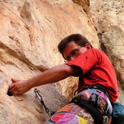 Laos - climbing in Van Vieng 22