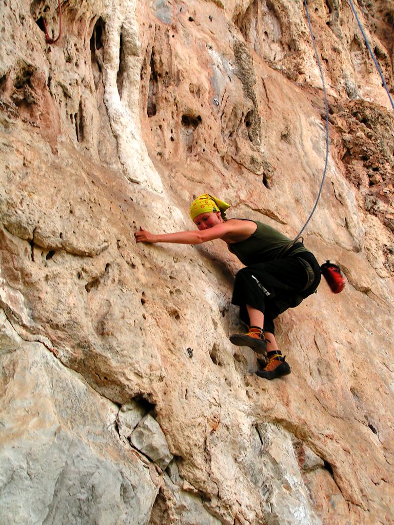 Laos - climbing in Van Vieng 27