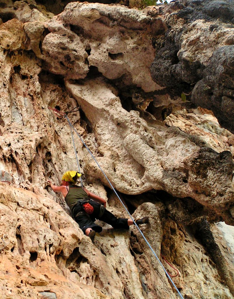 Laos - climbing in Van Vieng 28