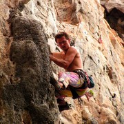 Laos - climbing in Van Vieng 38