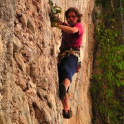 Laos - climbing in Van Vieng 40