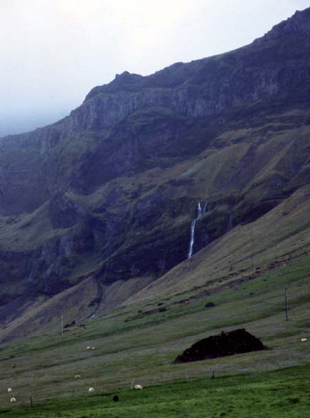 Iceland - First waterfall