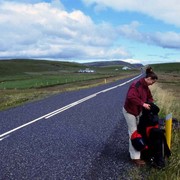 Hitch-hiking in Iceland