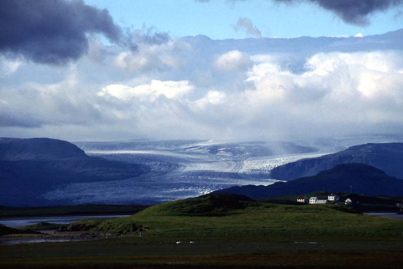 Iceland - a glacier near by Hofn