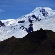 Iceland - a detail of Hvannadalshnúkur