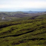 Iceland - black and green country