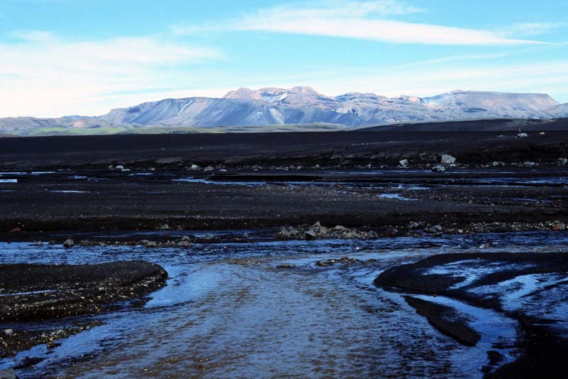 Iceland - lava and water