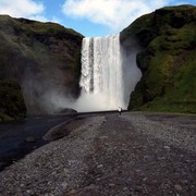 Iceland - Skogarfoss waterfall