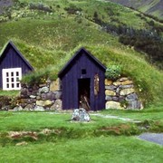 Iceland - a museum near by Skogarfoss