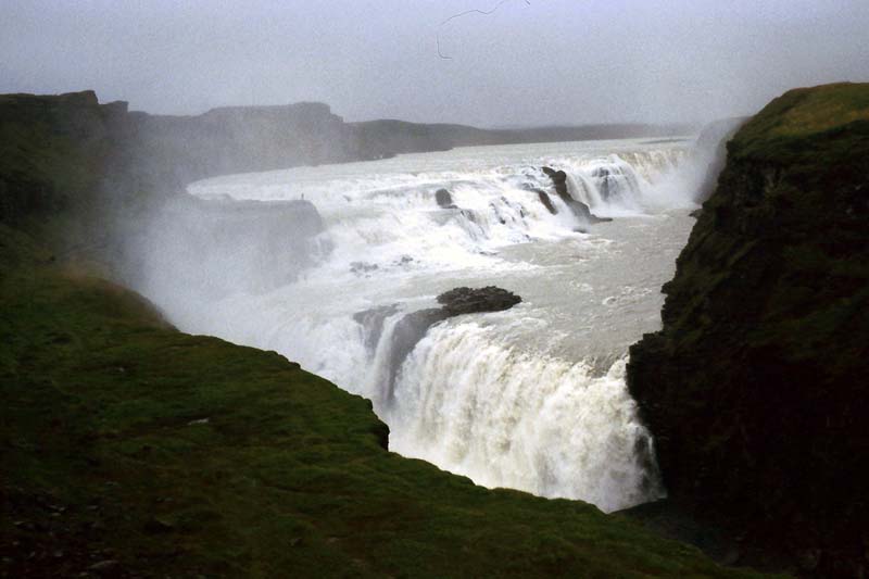 Iceland - Gullfoss waterfall