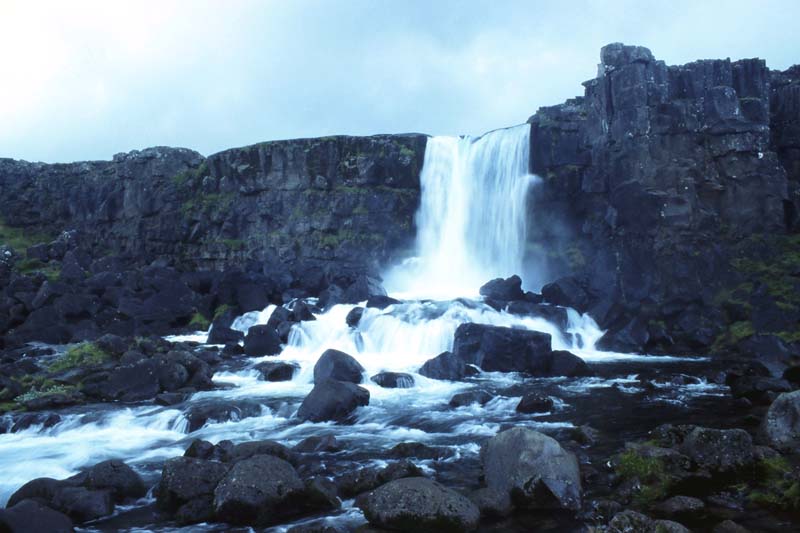 Iceland - Pingvellir waterfall