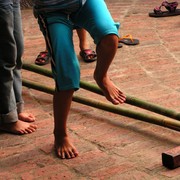 Malaysia - children playing in Borneo 02