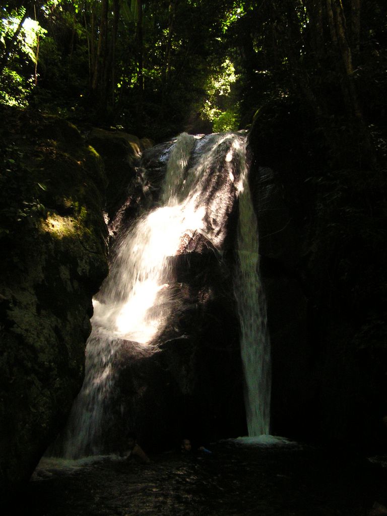 Malaysia - a waterfall in a jungle in Borneo