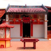 Malaysia - Borneo - a temple in Sandakan