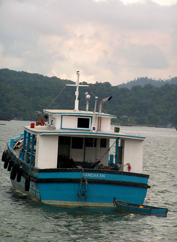 Malaysia - Borneo - in a port of Sandakan 01