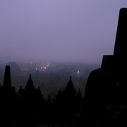 Indonesia - Java - sunrise in Borobudur 02