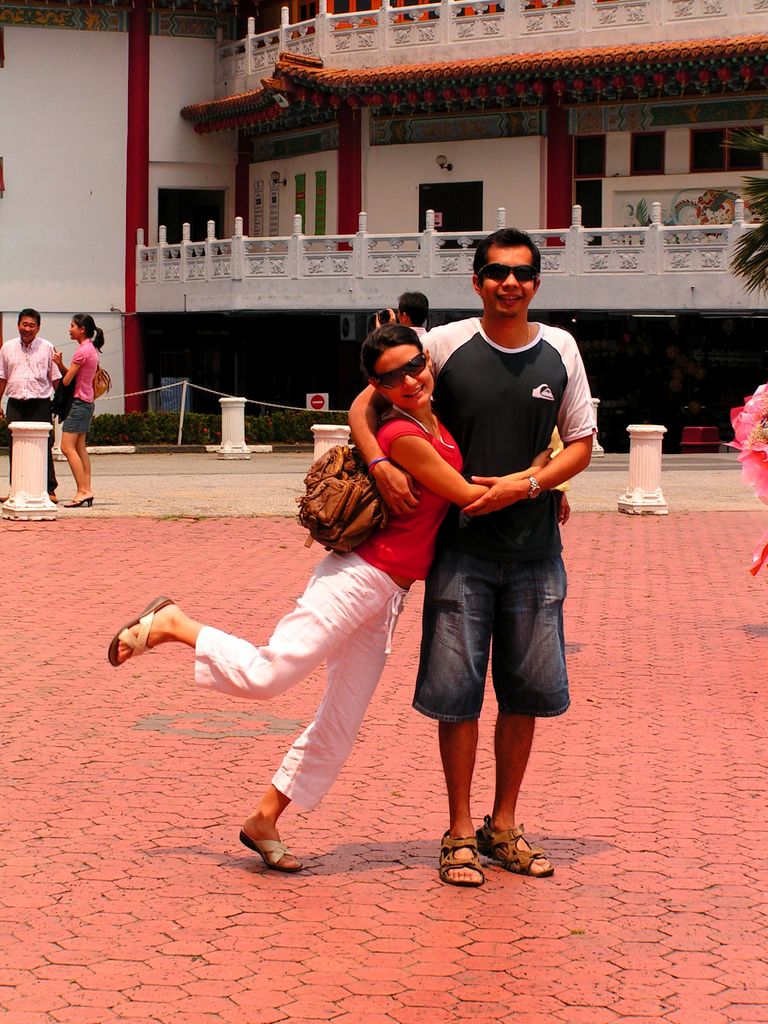 Malaysia - Sajiv and Katarina in Kuala Lumpur