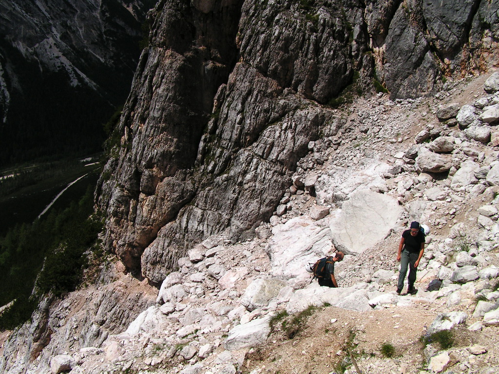 The Italian Dolomites - Via ferrata Strobel 01