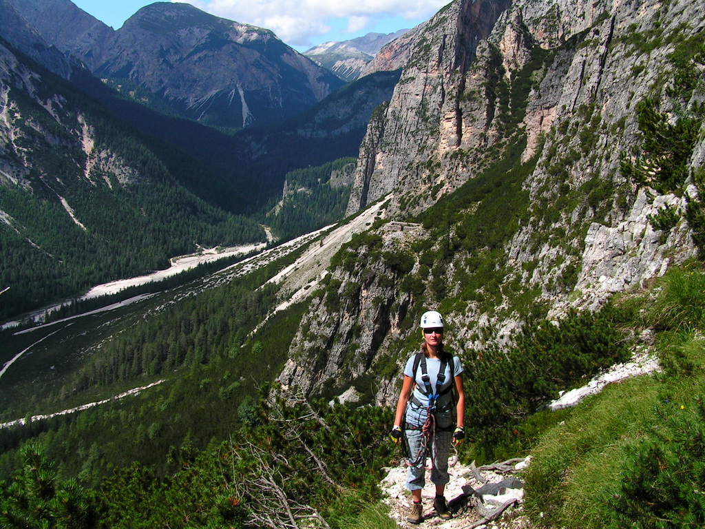 The Italian Dolomites - Via ferrata Strobel 03