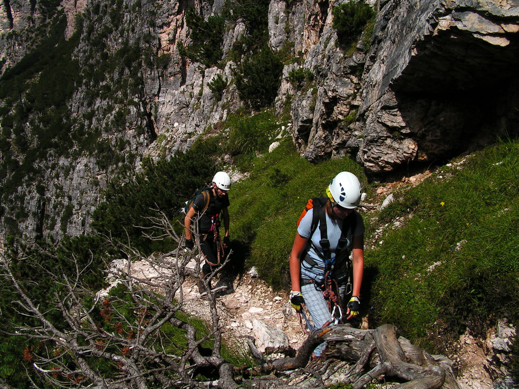 The Italian Dolomites - Via ferrata Strobel 04