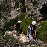 The Italian Dolomites - Via ferrata Strobel 04
