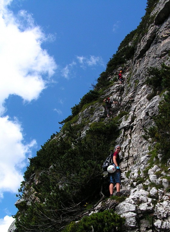 The Italian Dolomites - Via ferrata Strobel 06