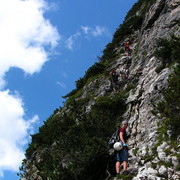 The Italian Dolomites - Via ferrata Strobel 06