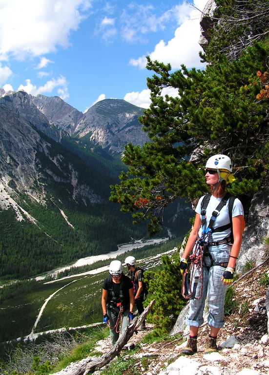 The Italian Dolomites - Via ferrata Strobel 07