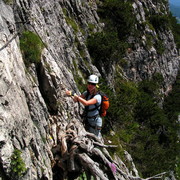 The Italian Dolomites - Via ferrata Strobel 09