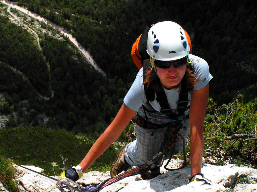 The Italian Dolomites - Via ferrata Strobel 11