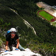 The Italian Dolomites - Via ferrata Strobel 12