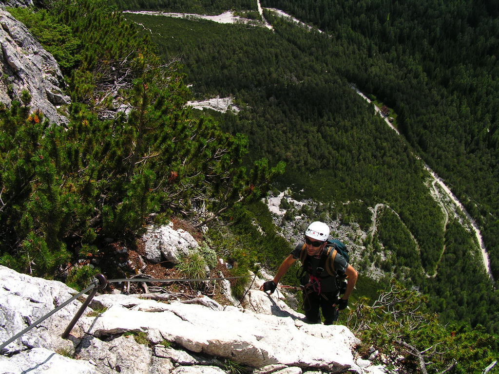 The Italian Dolomites - Via ferrata Strobel 13