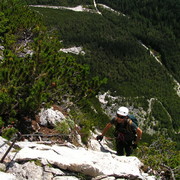 The Italian Dolomites - Via ferrata Strobel 13