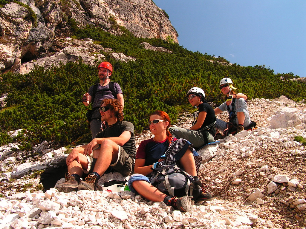 The Italian Dolomites - Via ferrata Strobel 16