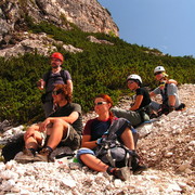 The Italian Dolomites - Via ferrata Strobel 16