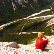 The Italian Dolomites - Via ferrata Strobel 17