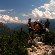 The Italian Dolomites - Via ferrata Strobel 22