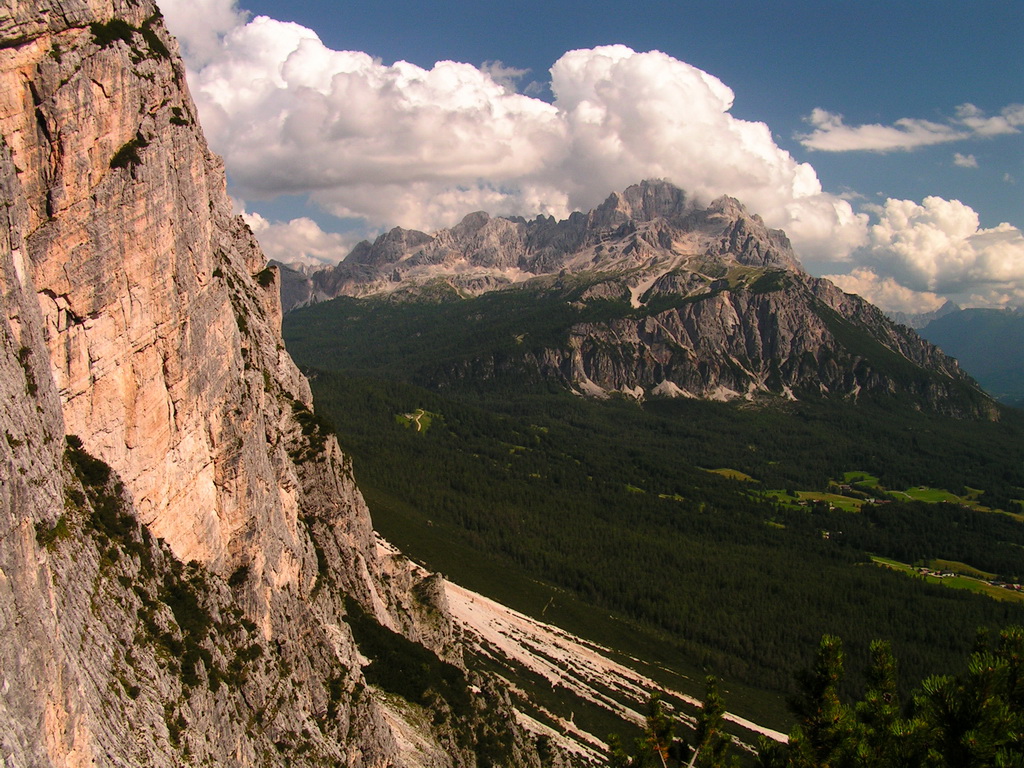 The Italian Dolomites - Via ferrata Strobel 23