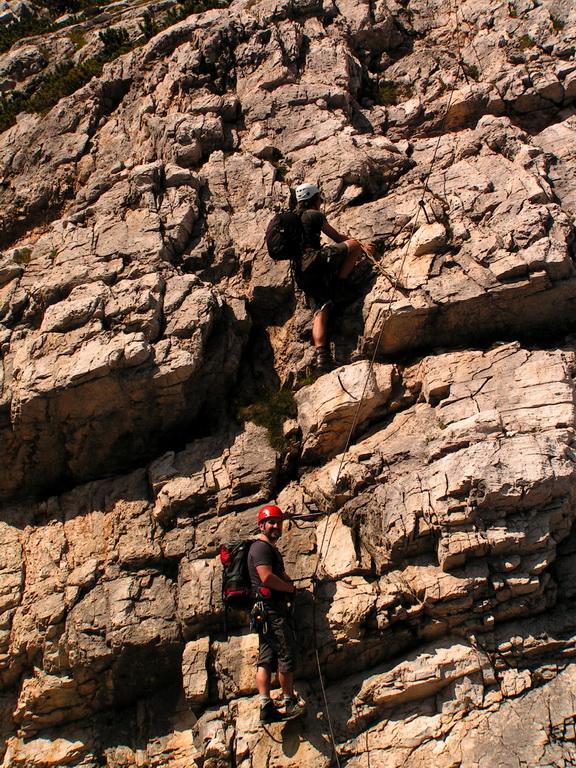 The Italian Dolomites - Via ferrata Strobel 29