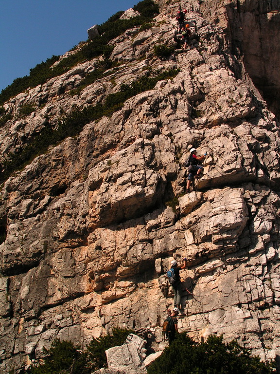 The Italian Dolomites - Via ferrata Strobel 31