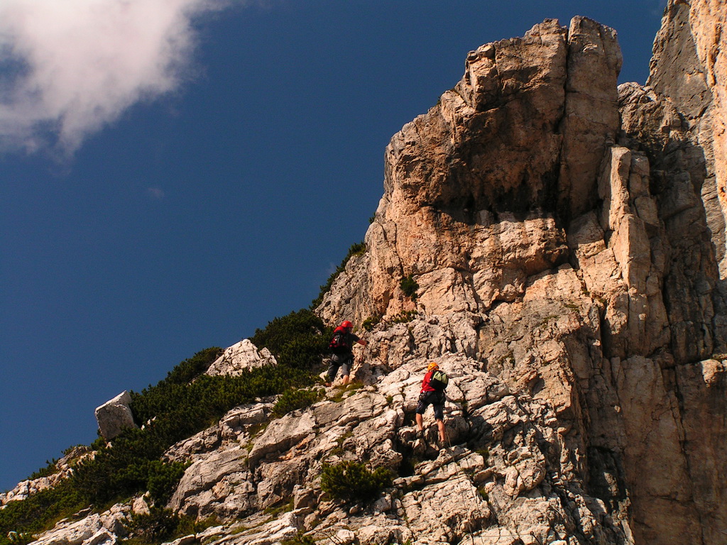 The Italian Dolomites - Via ferrata Strobel 32