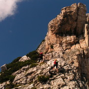 The Italian Dolomites - Via ferrata Strobel 32