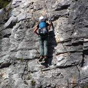 The Italian Dolomites - Via ferrata Strobel 37