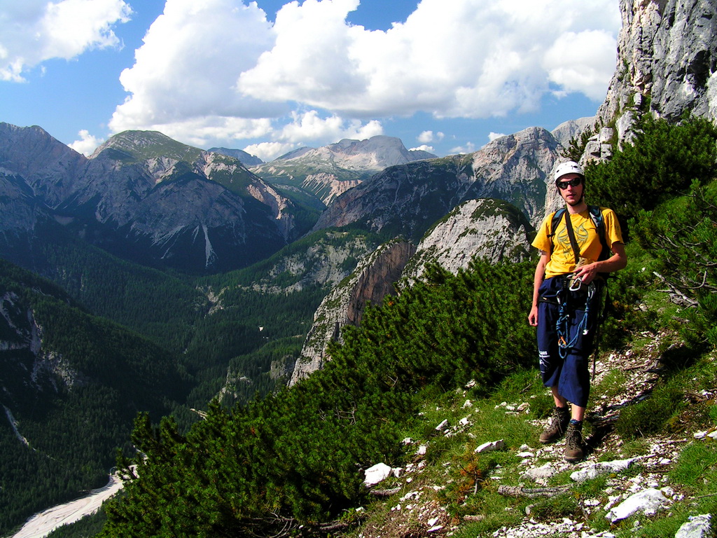 The Italian Dolomites - Via ferrata Strobel 40