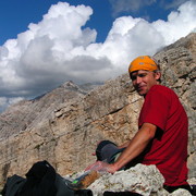 The Italian Dolomites - Via ferrata Strobel 44