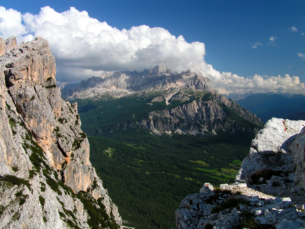 The Italian Dolomites - Via ferrata Strobel 49